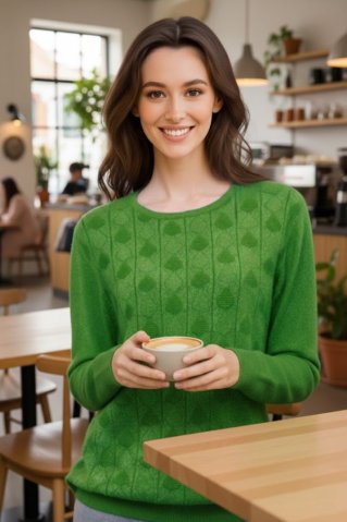 Ženski  pulover Klara apple