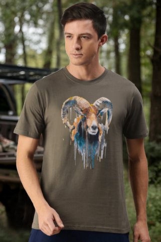 Lov majica s motivom muflona