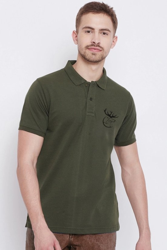 Polo majica s kratkim rukavima Pololes1 zelena