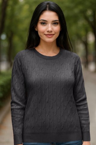 Dámsky pulóver Romana cierna