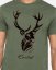 Tricou Deerpaint verde