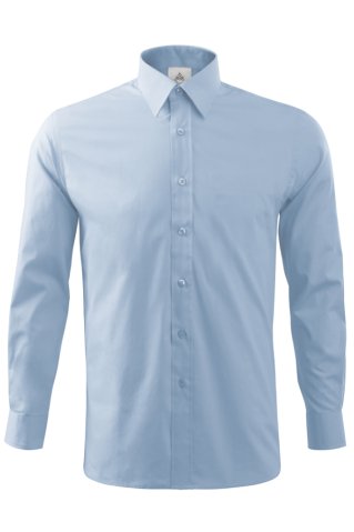 Men’s cotton light blue shirt