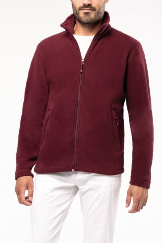 Mikina flísová  44911 vínová