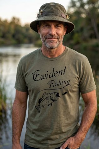 Men's fishing T-shirt – fishing motif