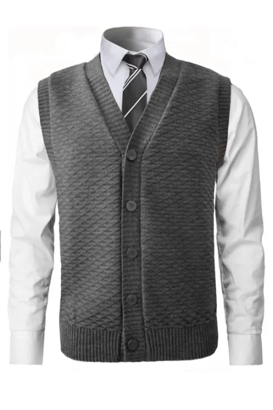 Prsluk na kopčanje MILAN BBA grafitna