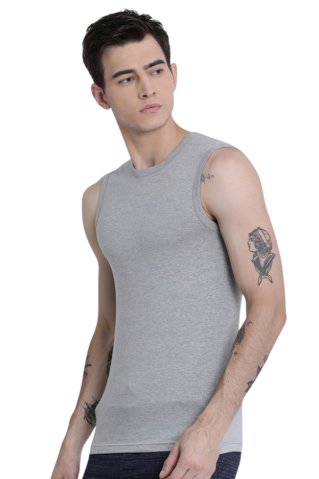 Pánský nátělník bez rukávů 32119X šeda