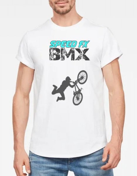 Tricou BMX KR alb
