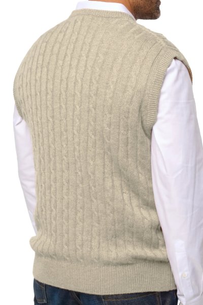 Vestă elegantă pentru bărbați CrimBB baige