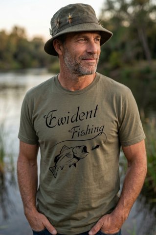 Men's fishing T-shirt – fishing motif