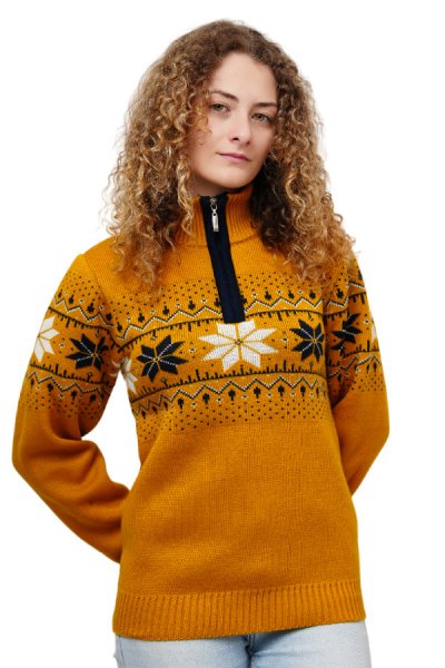 Norveški pulover s trojanskim ovratnikom Mira-Z gold
