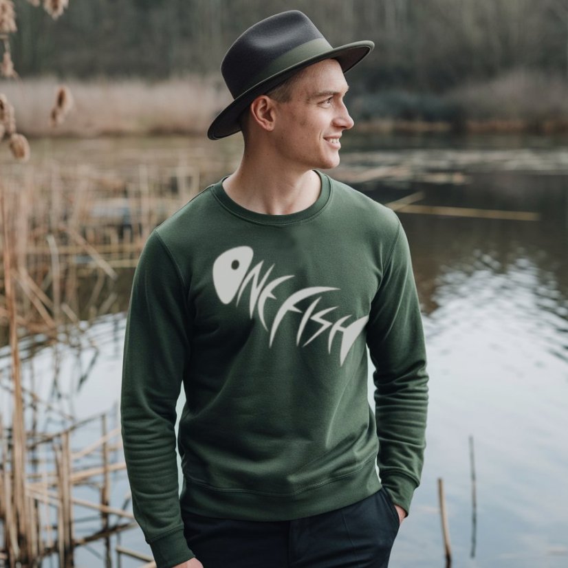Onefish Ewident - udobna muška majica za ribolovce sa stilom