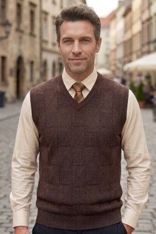 Kamizelka dla nowoczesnego mężczyzny Riko BB