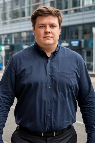 Męska niebieska koszula w dużych rozmiarach 3XL, 4XL, 5XL, 6XL