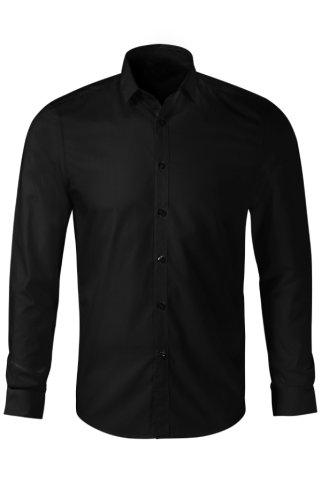 Muška pamučna crna košulja