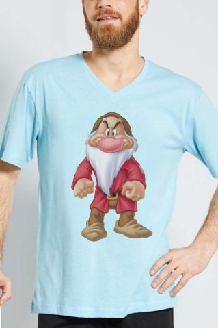 Pánské pyžamo Angrysmurf