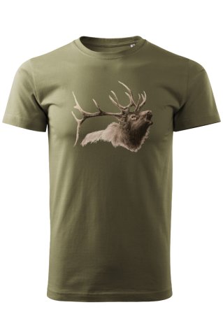 Moderna majica s motivom dominantnog jelena Deer