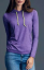 Tricou cu glugă de damă 55887 violet