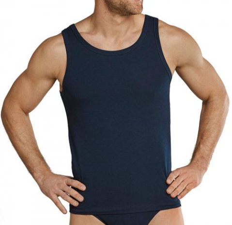 Pánský nátělník bez rukávů 32112X modra