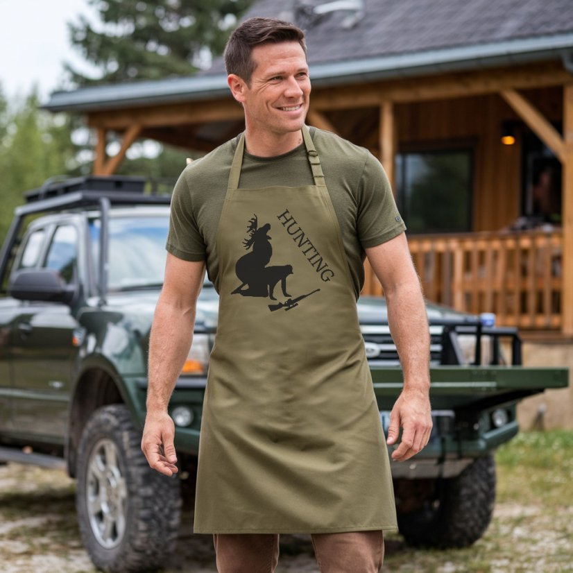 Lovska pregača – smiješan motiv – Ewident