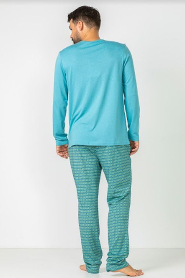Pijamale bărbați 31007 albastru