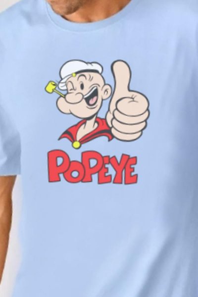 Moška pižama s kratkimi rokavi Popeye