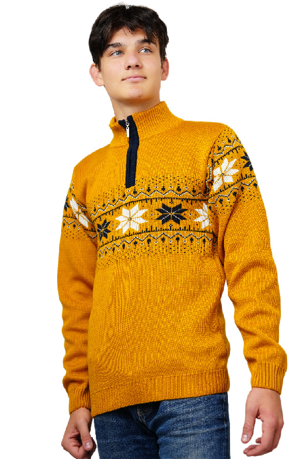 Norveški pulover s trojanskim ovratnikom Miro-Z