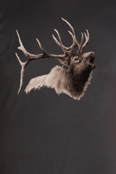 Tričko jelen Deer man KR čierna