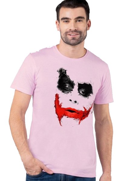 Pánske tričko Joker pink