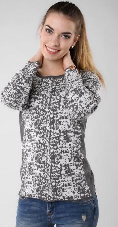 Dámský pulovr Lira šedá