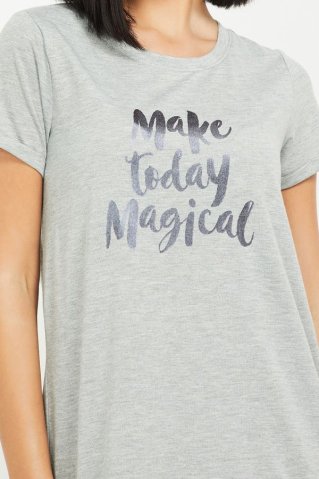 Koszula nocna damska Magical szara