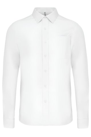 Elegant men’s white shirt