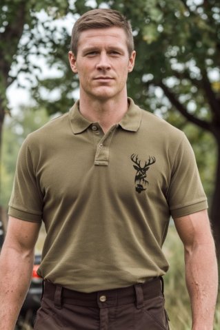 Ewident Hunting Polo Shirt Green Wildo