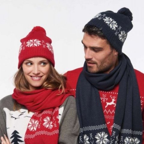 Pletena čepica 03540 navy unisex