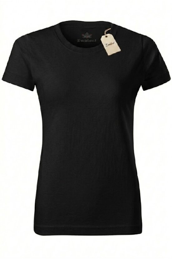 Tricou basic damă uni Ewident (190 g/m², 100% bumbac)