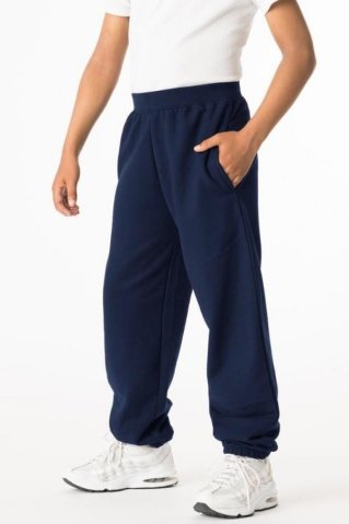 Dětské tepláky 02072J modrá