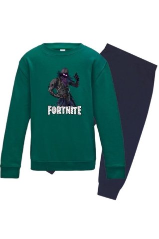 Detská tepláková súprava Fortnite_tep zelená