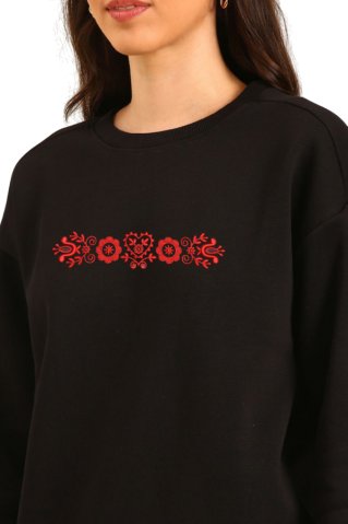 Sweatshirt cu broderie Heart