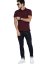 Bordo polo majica Ewident
