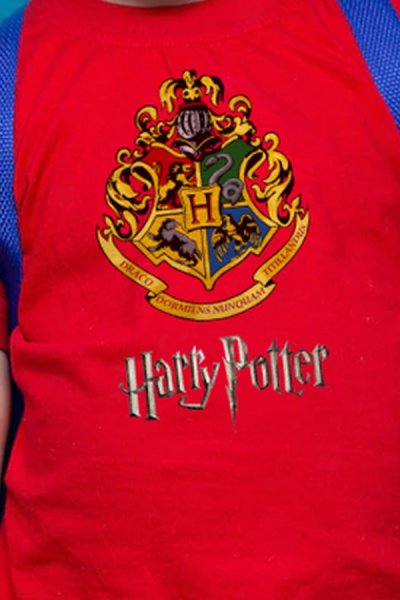 Harry Potter piros gyerek póló Harryokoska