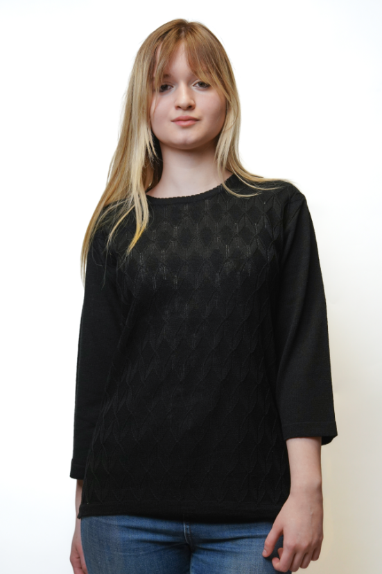 Dámsky pulóver Dida cierna