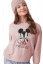 Mickey mouse pink mikina pre dievčatá Mickeyhello
