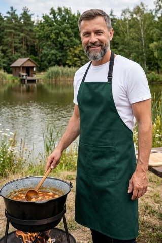 Fartuch dla myśliwych i wędkarzy