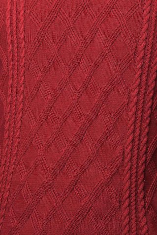 Pleteni moški brezrokavnik PikoBB bordo