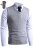 Pánska pletená vesta 44969 sivá