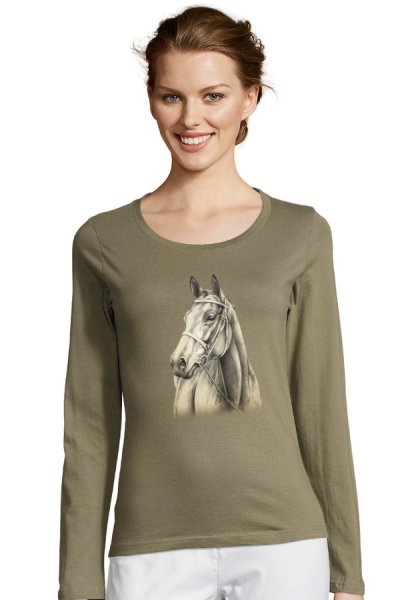 Horsehead dámské tričko 100% bavlna