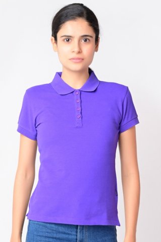 Dámska fialová polokošeľa 6611338