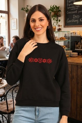 Mikina s výšivkou Heart