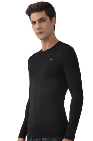 Elegant men's undershirt 32409X 92% cotton – 8% elastane black