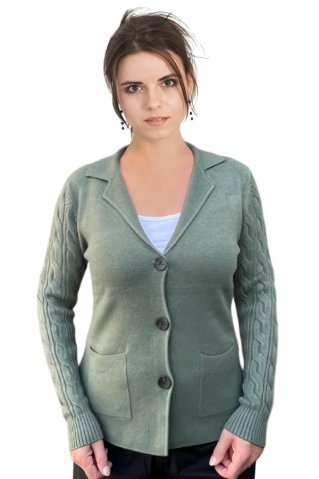 Dámský kaki svetr Dada