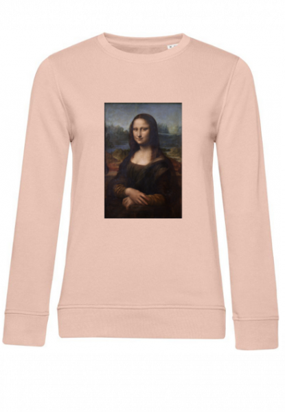 Női pulóver Mona Lisa rózsaszín mintával